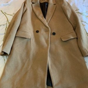 Zara Trafaluc Camel Coat